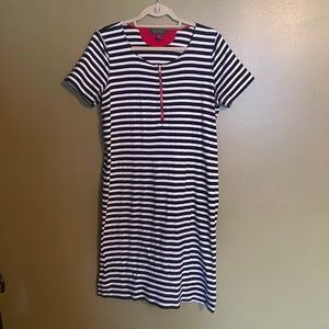 Lauren by Ralph Lauren striped dress.